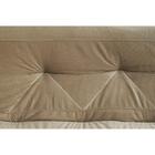 Sofá Cama 1,80m Flórida Suede Bege Mirra Decor