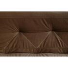 Sofá Cama 1,80m Flórida Suede Marrom Mirra Decor