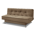 Sofá Cama 1,80m França Suede Cappuccino Adonai Estofados