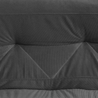 Sofá Cama 1,80m França Suede Cinza Adonai Estofados