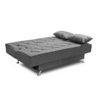 Sofá Cama 1,80m Iara Suede Bege Rover & Beato
