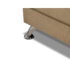 Sofá Cama 1,80m Istambul Suede Bege Mirra Decor