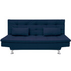 Sofá-cama 1,90 Metros Linoforte Melissa, Suede Veludo, Espuma