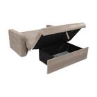 Sofá-cama 140cm 2 Lugares Com Baú Multimóveis Cr45260