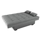 Sofá-cama 180cm 3 Lugares Com Tecido Bouclé Multimóveis Cr452