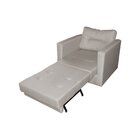 Sofá Cama 1 Lugar Marissol Capuccino