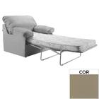 Sofá-cama 1 Lugar Mh-1496 Herval Colchão Solteiro Bege K