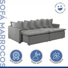 Sofá Cama 200cm Marrocos Celflex Cinza