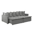 Sofá Cama 200cm Marrocos Celflex Cinza