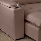 Sofá Cama 220 Cm Elite - Molas Ensacadas - Veludo Espresso Mó