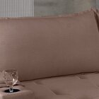 Sofá Cama 240 Cm Elite - Molas Ensacadas - Veludo Espresso Mó