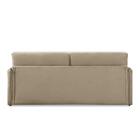 Sofá Cama 2 Lugares 1,50m Luisa Suede Bege Adonai Estofados