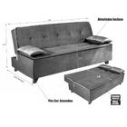 Sofá Cama 2 Lugares 1,85m Zoe Bom Pastor