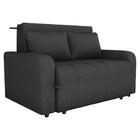 Sofa Cama 2 Lugares 138 Cm Amora Linho Vancouver Milani Store