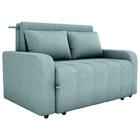 Sofa Cama 2 Lugares 138 Cm Amora Tecido Boucle Milani Store