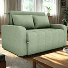 Sofa Cama 2 Lugares 138 Cm Amora Tecido Boucle Milani Store