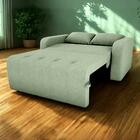 Sofa Cama 2 Lugares 138 Cm Amora Tecido Boucle Milani Store