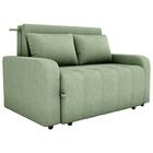 Sofa Cama 2 Lugares 138 Cm Amora Tecido Boucle Milani Store