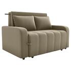 Sofa Cama 2 Lugares 138 Cm Amora Veludo Maserati Milani Store