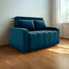 Sofa Cama 2 Lugares 138 Cm Amora Veludo Maserati Milani Store