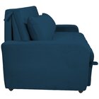 Sofá Cama 2 Lugares 138cm Amora New Azul