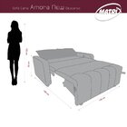 Sofá Cama 2 Lugares 138cm Amora New Bege