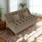 Sofa Cama 2 Lugares 185 Cm Duda Tecido Boucle Milani Store