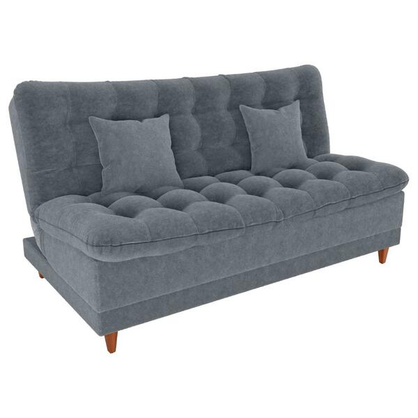 Sofa Cama 2 Lugares 185 Cm Duda Tecido Boucle Milani Store