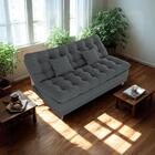 Sofa Cama 2 Lugares 185 Cm Duda Veludo Light Milani Store