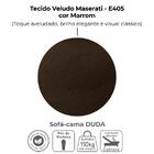 Sofa Cama 2 Lugares 185 Cm Duda Veludo Maserati Milani Store