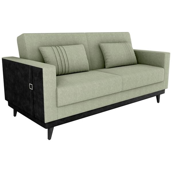 Sofa Cama 2 Lugares 203 Cm Boucle Corino Milani Store