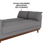 Sofa Cama 2 Lugares 203 Cm Esther Boucle Corino Milani Store