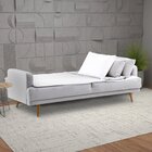 Sofá Cama 2 Lugares 211cm Hera  Cinza