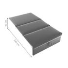 Sofá Cama 2 Lugares Belize Veludo Ferrugem