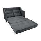 Sofá Cama 2 Lugares Camila Matrix Cinza