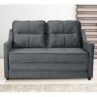 Sofá Cama 2 Lugares Camila Matrix Cinza