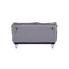 Sofá-cama 2 Lugares Casal Bergamo Cinza Claro