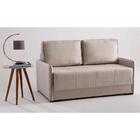 Sofá-cama 2 Lugares Casal Isis Linho Bege