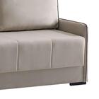 Sofá-cama 2 Lugares Casal Isis Linho Bege