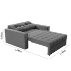 Sofá Cama 2 Lugares Drika Matrix