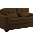 Sofá Cama 2 Lugares Fendi Em Veludo 1,63m Bibury