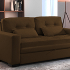 Sofá Cama 2 Lugares Fendi Em Veludo 1,63m Bibury