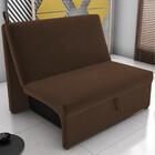 Sofá Cama 2 Lugares Malu Matrix  Reclinável Tecido Suede 115x