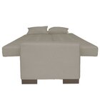 Sofá Cama 2 Lugares Para Sala De Estar Lisboa Suede Marrom Ra