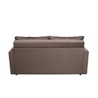 Sofá Cama 2 Lugares Suede Marrom Trancoso Classico  Suede Tab