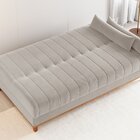 Sofá Cama 3 Lugares 1,80m Veludo Colors Marfim