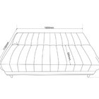 Sofá Cama 3 Lugares 1,80m Veludo Colors Marfim