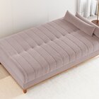 Sofá Cama 3 Lugares 1,80m Veludo Colors Rosa