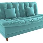 Sofá Cama 3 Lugares 1,85 Mts Duda Matrix Verde