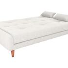 Sofá Cama 3 Lugares 1,90 Mts Blanca Matrix Bege